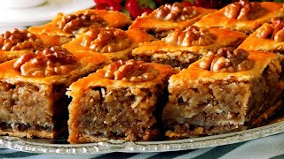 Вкуснейшая ПАХЛАВА👑  Delicious BAKLAVA [upl. by Annehsat]