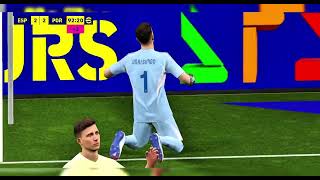 efootball Match Spain vs Portugal  efootball  efootball2025 [upl. by Sirak19]