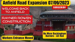 Anfield Road Expansion 07092023 [upl. by Ahsemo]