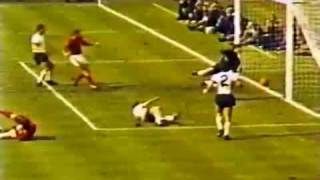 World Cup 1966  Geoff Hursts Controversial Goal in Color [upl. by Annoj]