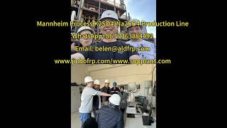 Chemical Fertilizer Production Line for Potassium Sulphate SOP [upl. by Meekahs]