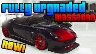 GTA Online New High Life DLC Sports Car  Fully Upgraded quotMassacroquot GTA V High Life DLC [upl. by Cantone]