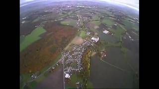 2nd High Altitude testflight with modded Eachine H8 Mini [upl. by Eupheemia183]