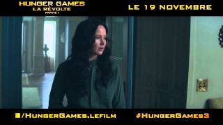 HUNGER GAMES LA RÉVOLTE PARTIE 1 Spot Retour au District 12 VOST [upl. by Arekat]