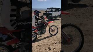 Desert hot laps🔥 D38 race prep🤘🏼 LT94a crf150rb AMA [upl. by Nellahs]