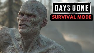 DAYS GONE  New Game On Survival Mode  Patjens Lake Horde Part 5 [upl. by Allan842]