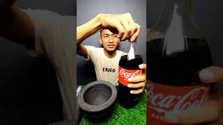 pestle tiktok Coca cola  Mentos shorts [upl. by Brunn974]