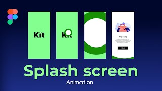 Splash screen animation under 5 min Easy [upl. by Loeb882]