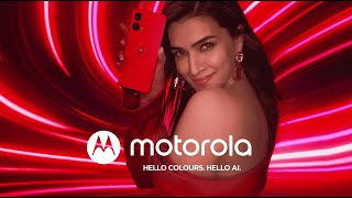 This festive say Hello Colours Hello AI with Motorola Smartphones on flipkart Hoja Rangeela re [upl. by Clayborn144]