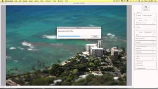 Creating a tiltshift effect using Photoshop CS5 HD [upl. by Isola]