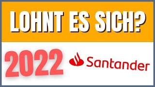 Santander BestGiro Konto 2022 Lohnt es sich [upl. by Anitaf]