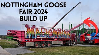 Nottingham Goose Fair 2024  Build Up  Friday 2009 [upl. by Aeel]