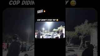 COP DIDINT EVEN TRY TO CATCH THE RACER [upl. by Nester]