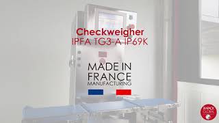 Checkweigher TG3A IP69K  iXAPACK GLOBAL [upl. by Asle]