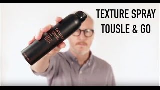 Howto use Tousle amp Go Texture Spray in Short Hair [upl. by Eedya151]