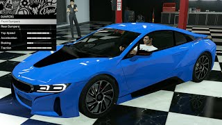 GTA 5  DLC Vehicle Customization  Ubermacht Niobe BMW i8 [upl. by Fogg]