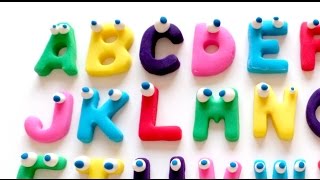 Play Doh ABC  Learning the Alphabet with Play Doh  Easy Idea Channel [upl. by Anaujait]