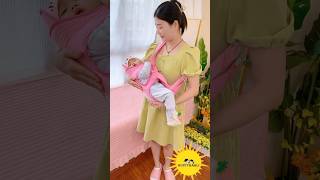 Easy amp Convenient Sling Baby Carrier Review  HandsFree Parenting shorts gadgets carrier [upl. by Ayala]