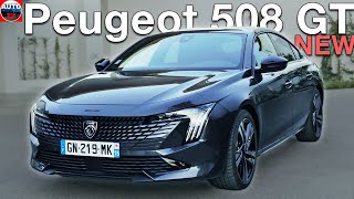 All NEW 2024 Peugeot 508 GT  Visual REVIEW interior exterior [upl. by Eitirahc698]