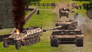 Battle of VillersBocage  Combat Mission Battle for Normandy [upl. by Nelan]