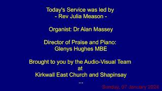 Worship At Kirkwall East Church [upl. by Solis]