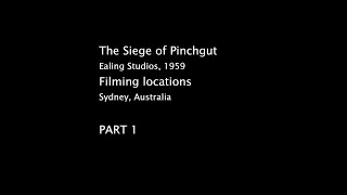 The Siege of Pinchgut Filming Locations Part 1 [upl. by Eeldarb692]