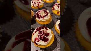 lemon blueberry cupcakes dessert sweets viralvideo trending foodtiktok shorts foodie [upl. by Schach358]