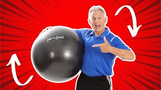 Best 10 Stability Ball Exercises For TOTAL Body Workout [upl. by Anes]