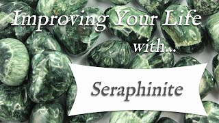 SERAPHINITE 💎 TOP 4 Crystal Wisdom Benefits of Seraphinite Crystal  Stone of Angels [upl. by Eimile]