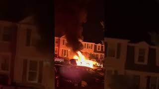 Drunk Corvette Owner Revs Engine Until it EXPLODES Into Flames  Neighborhood Wars  AampE shorts [upl. by Ninazan]