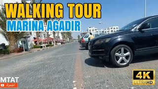 Agadir walking tour 2024 Marina agadir  مارينا اكادير المغرب مع موسيقى امازيغية [upl. by Hali]