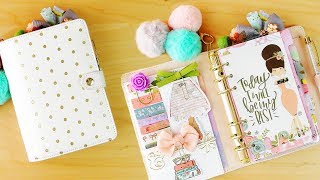 My Personal Kikki K Planner Setup  Summer 2018 [upl. by Alf]