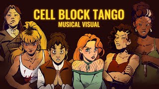 CELL BLOCK TANGO  Lyric VideoPMV OC AU [upl. by Yerfoeg]