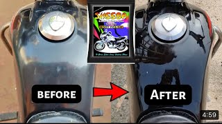 Best Polish For Bike  Sheeba bike polish for extra Shine [upl. by Yecrad10]