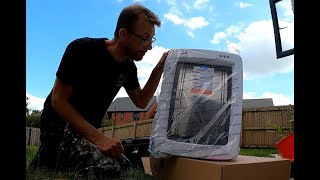 One Big Hole  Fitting a PetSafe Smart Door Connected Dog Flap [upl. by Harbard]