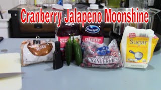 Cranberry Jalapeno Moonshine [upl. by Eteragram]