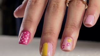 QUICK amp Easy Summer Nail Tutorial [upl. by Colbert]