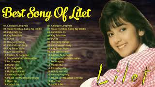 Lilet Great Hits Full Album  Best OPM Love Song Of Lilet  BEST TAGALOG LOVE SONGS 80s 90s [upl. by Lipski325]