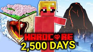 I Survived 2500 Days in Minecraft Hardcore FULL MOVIE [upl. by Eninnaej487]