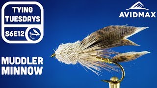 How to tie the Muddler Minnow  AvidMax Fly Tying Tuesday Tutorials [upl. by Godrich448]