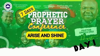 Prayer Conference 2024Arise and Shine Day 1 7th October 2024 [upl. by Annazus900]