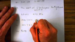 Estimating Decimal Products and Quotients [upl. by Pelligrini]