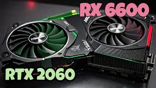 RTX 2060 vs RX 6600 in 2024 [upl. by Enerual717]