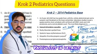 KROK 2 PEDIATRICS BASE Live Class Google Meet krok2 krok ukraine [upl. by Nazler]