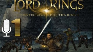 Lord of the Rings Fellowship of the Ring Gameplay Walkthrough  Part 1 w Commentary [upl. by Thia]