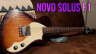 Novo Guitars Solus F1  Clean Tone [upl. by Melamie]