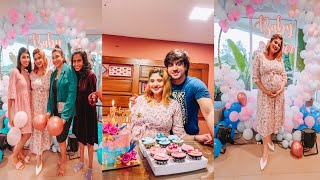 OUR BABY SHOWER THEMED PARTY [upl. by Alyakem]