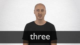 How to pronounce THREE in British English [upl. by Guinevere]