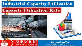 Capacity Utilisation  Capacity Utilization Rate  MA economics  Capacity Utilization Rate [upl. by Bonnell]