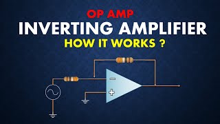 What is Op amp  How Inverting Operational Amplifier works [upl. by Otecina506]